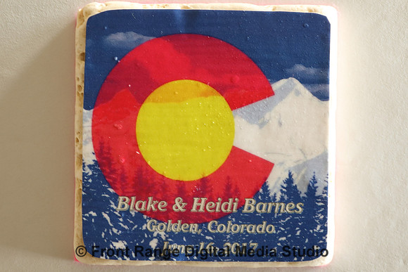 Custom coaster. We don't miss the details.
