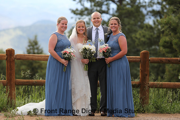 The wedding party.