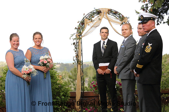 The anticipation at the altar.