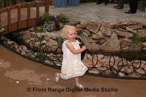 We keep our eyes out for the flower girl moments.