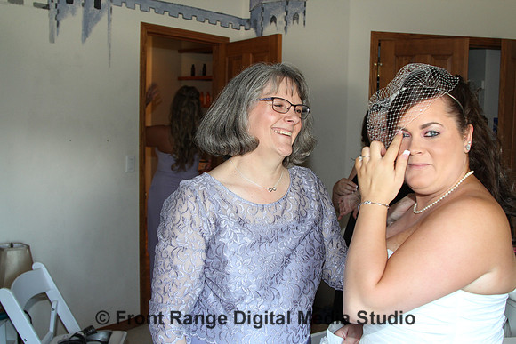An emotional moment with mom.