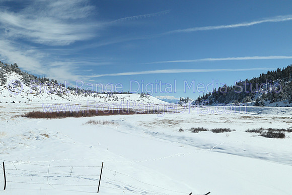 Hartsel Stream Snow