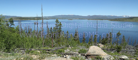 Grand Lake Panorama, Grand Lake, Colorado. Contact Front Range for custom printing.
