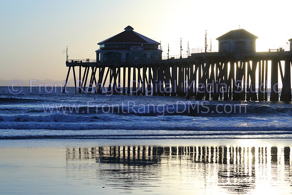 Huntington Beach Pier Sunset