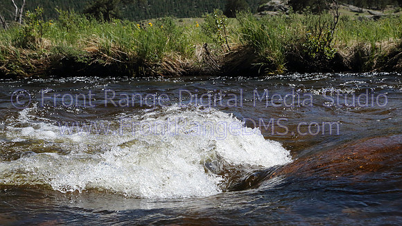 Splashing rapid Big Thompson River. Large prints up to 16x20".