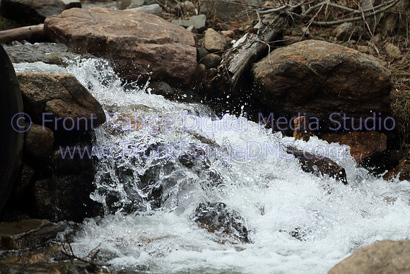 Close up Waterfall