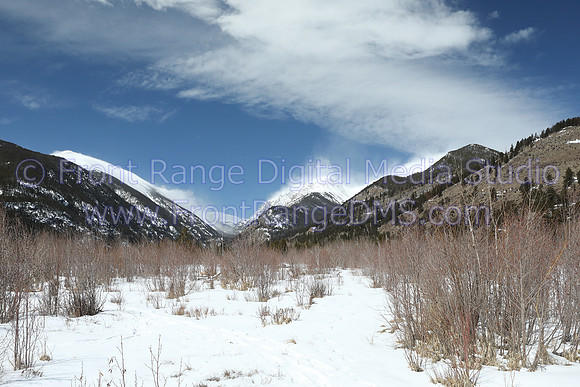 Endovalley Snowscape, Rocky Mountain National Park