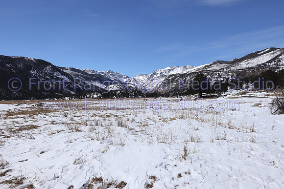 Morraine Park Snowy, Rocky Mountain National Park