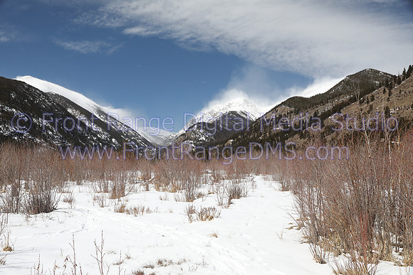 Blowing Snow Endovalley, Rocky Mountain National Park