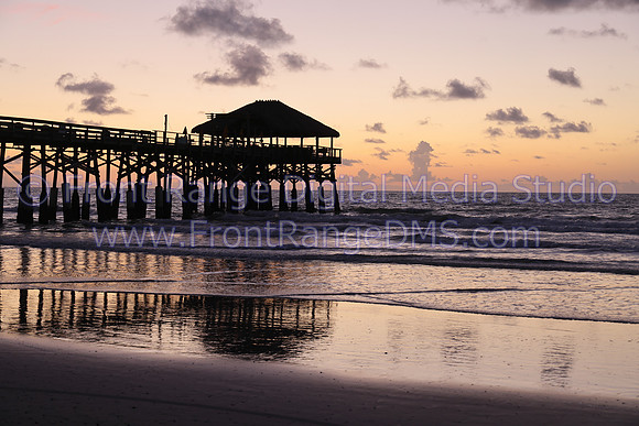 Cocoa Beach Pier at Dawn