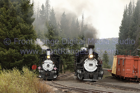 CTS 315 and 463 at Cumbres Pass