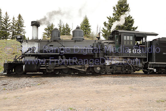 CTS 463 Sitting at Cumbres Pass