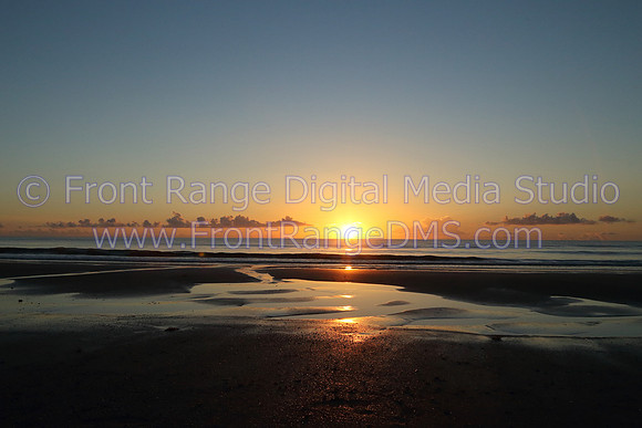 Sunrise Sand Reflection