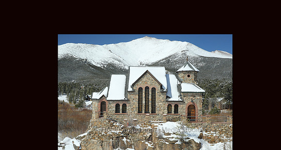 St. Malo In Snow, Allenspark, Colorado